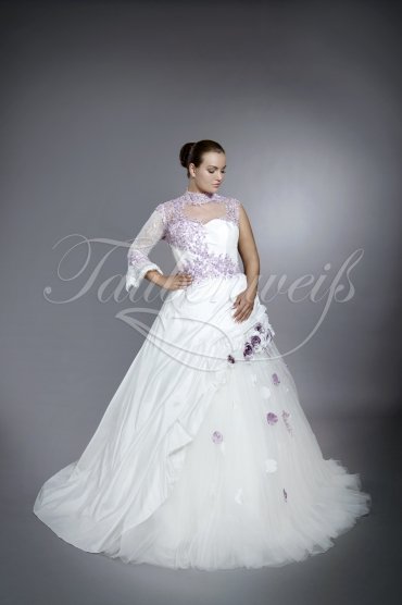 Wedding Dress Tw0064b Stunning Purple Lace Wedding Dress
